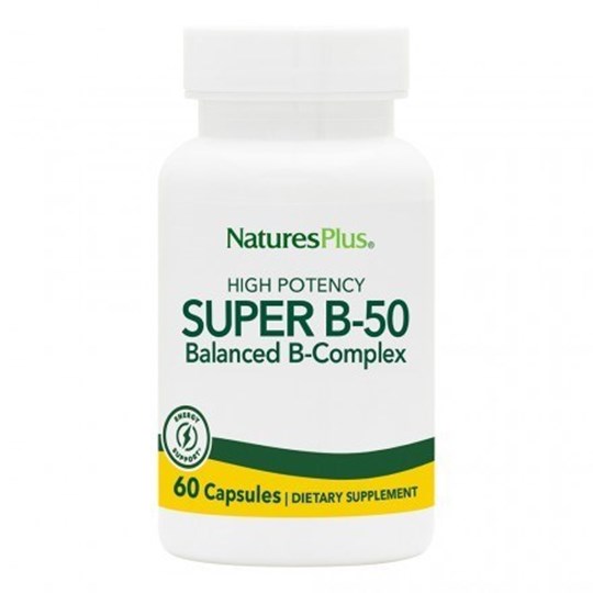 Picture of NATURES PLUS SUPER B-50 COMPLEX 60 caps