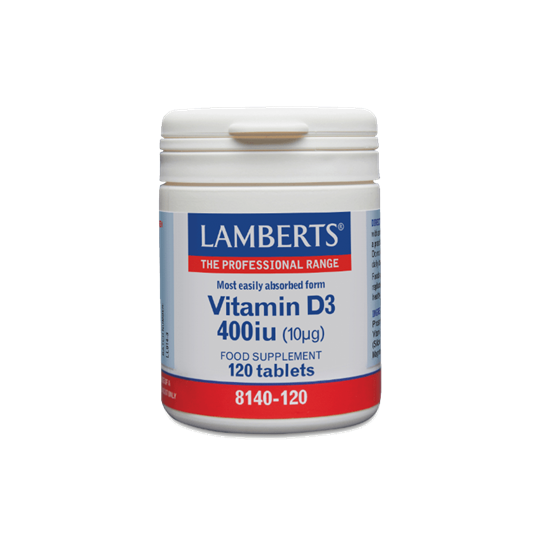 Picture of Lamberts VITAMIN D3 400IU 120TABS