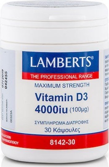 Picture of Lamberts VITAMIN D3 4000IU 30 CAPS