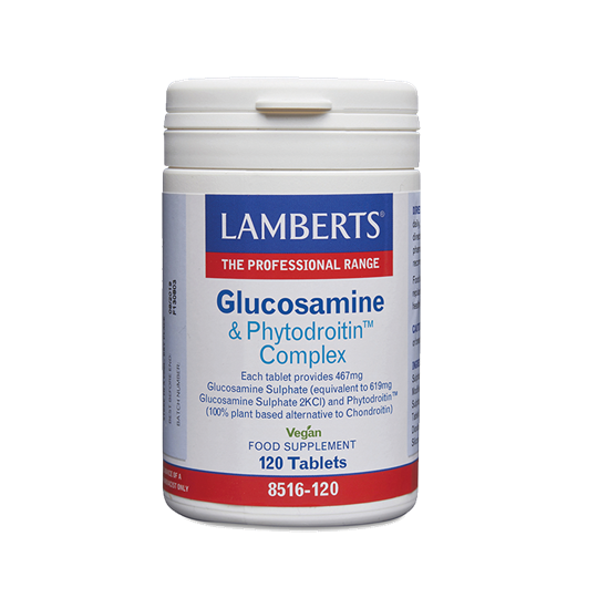 Picture of Lamberts GLUCOSAMINE & PHYTODROITIN COMPLEX 120TABS