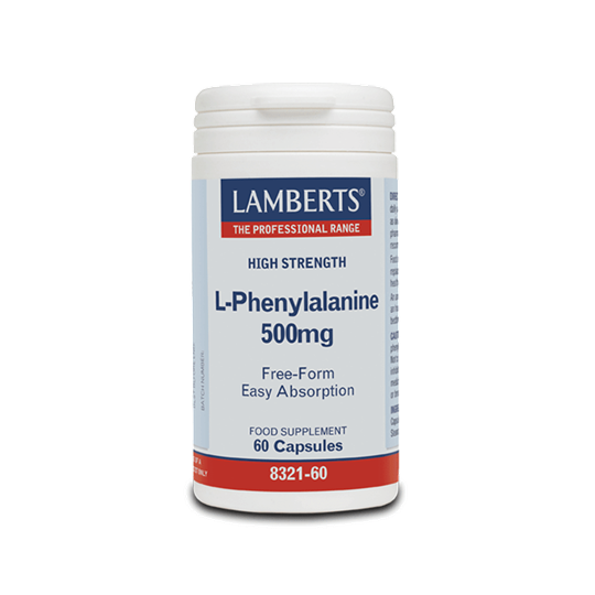 Picture of Lamberts L-PHENYLALANINE 60CAPS