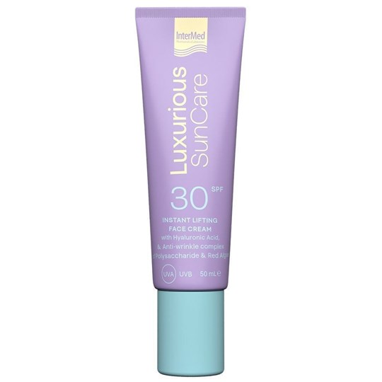 Picture of Intermed Luxurious Suncare SPF30 Instant Lifting Face Cream with Hyaluronic Acid 50ml