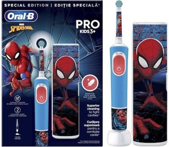 Picture of Oral-B Spiderman Ηλεκτρική Οδοντόβουρτσα για 3+ Χρονών