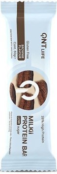 Picture of QNT Milkii Protein Bar Μπάρα με 16.8gr Πρωτεΐνης & Γεύση Chocolate Brownie 60gr