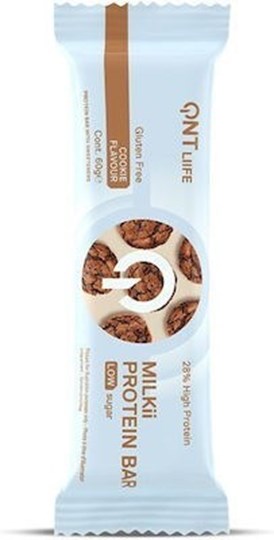 Picture of QNT Milkii Protein Bar Μπάρα με 16.8gr Πρωτεΐνης & Γεύση Cookie 60gr