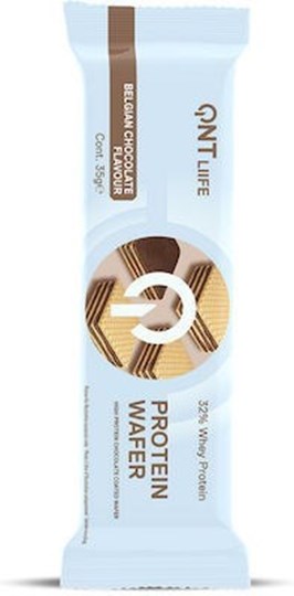Picture of QNT Protein Wafer Μπάρα με 32% Πρωτεΐνη & Γεύση Belgian Chocolate 35gr