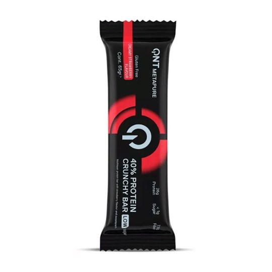 Picture of QNT Protein Crunchy Bar Μπάρα με 40% Πρωτεΐνη & Γεύση Φράουλα 65gr
