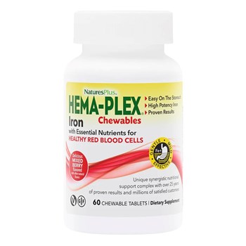 Picture of Natures Plus Hema Plex 60 chewables