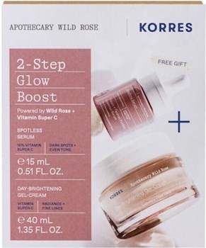 Picture of Korres Promo Wild Rose Day Brightening Gel-cream 40ml & Spotless Seum 15ml