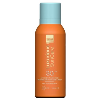 Picture of Intermed Luxurious Sun Care Invisible Spray Antioxidant Sunscreen spf 30 100ml