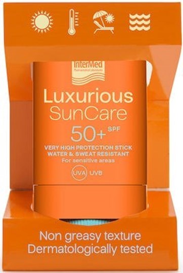 Picture of Intermed Luxurious Suncare Αντηλιακό Stick Προσώπου SPF50 16gr