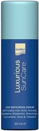 Picture of Intermed Luxurious Sun Care Q10 Ενυδατικό Serum Προσώπου με Υαλουρονικό Οξύ 50ml