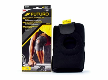 Picture of Futuro Sport Basic 1 Επιγονατίδα Ρυθμιζόμενη με Οπή σε Μαύρο χρώμα 09039