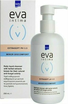 Picture of Intermed Eva Intima Extrasept Minor Discomfort pH 3.5 Υγρό Καθαρισμού με Χαμομήλι και Αλόη 250ml