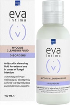 Picture of Intermed Eva Intima Mycosis Cleansing Fluid Disorders Υγρό Καθαρισμού για την Ευαίσθητη Περιοχή με Χαμομήλι και Αλόη 100ml