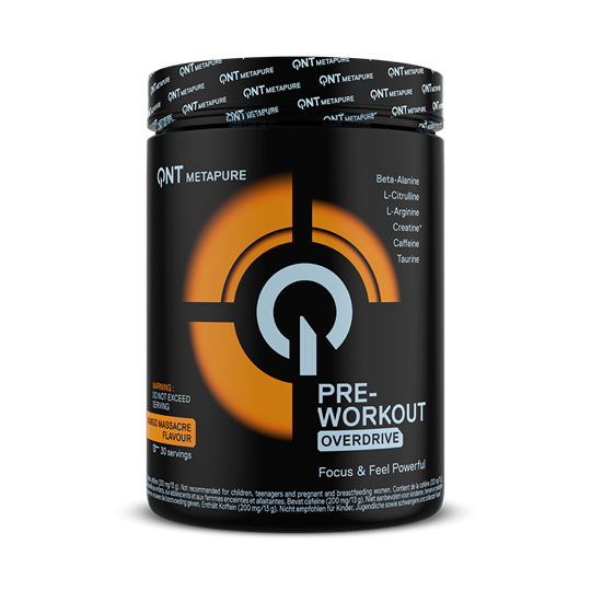 Picture of QNT Pre-Workout Overdrive 390 gr Mango Massacre