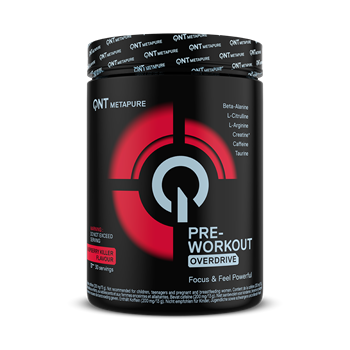 Picture of QNT Pre-Workout Overdrive 390 gr Raspberry Killer