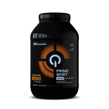 Picture of QNT Prime Whey Πρωτεΐνη Ορού Γάλακτος Χωρίς Γλουτένη με Γεύση Belgian Chocolate Brownie 908GR