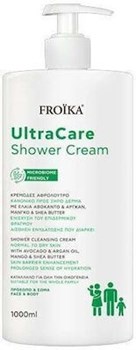 Picture of Froika Ultracare Shower Cream Κρεμώδες Αφρόλουτρο Κανονικό Προς Ξηρό Δέρμα 1000ml