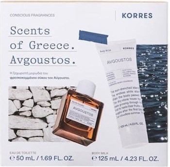 Picture of Korres Avgoustos Set με Eau de Toilette 50ml & Γαλάκτωμα Σώματος 125ml