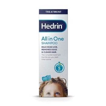 Picture of Hedrin All In One Shampoo Θεραπευτικό Σαμπουάν για τις Ψείρες 100ml