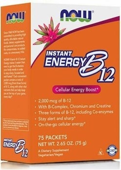 Picture of NOW Instant Energy B-12 75 Packets