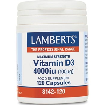 Picture of Lamberts VITAMIN D3 4000IU 120 CAPS