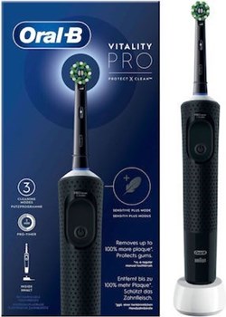 Picture of Oral-B Vitality Pro Ηλεκτρική Οδοντόβουρτσα Black 1τεμάχιο