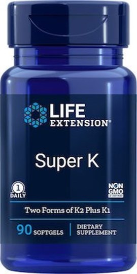 Picture of Life Extension Super K with advanced K2 Complex 90 softgels