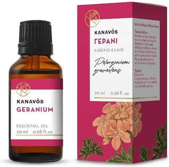 Picture of KANAVOS ESSENTIAL OIL GERANIUM 20ML