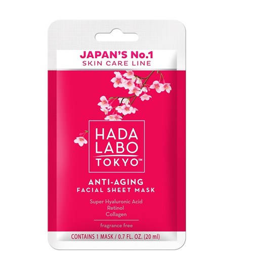 Picture of HADA LABO TOKYO Anti-Aging Facial Sheet Mask 20ml