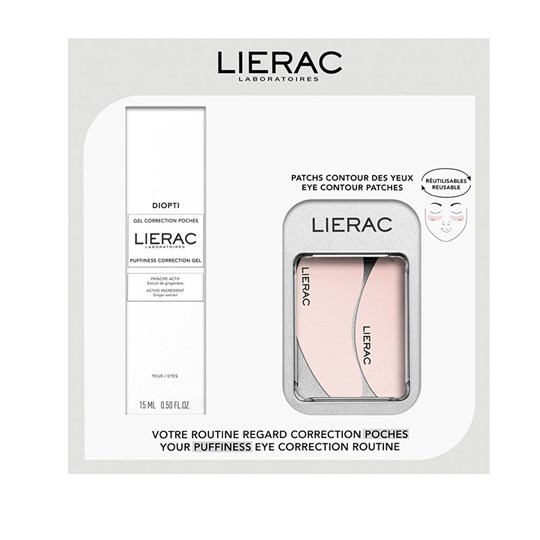 Picture of LIERAC Diopti Poche Set Κρέμα Διόρθωσης για Σακούλες 15ml και Επαναχρησιμοποιύμενα Paches