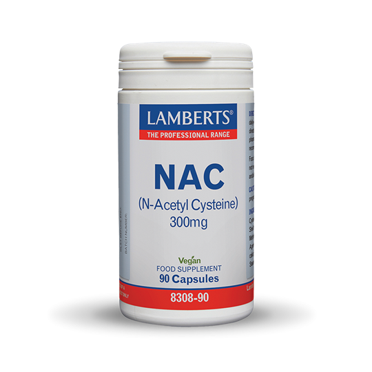 Picture of Lamberts NAC N Acetyl Cysteine 300mg 90 caps