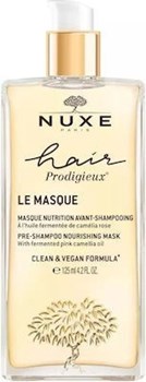 Picture of NUXE HAIR PRODIGIEUX ΜΑΣΚΑ ΘΡΕΨΗΣ ΠΡΙΝ ΤΟ ΣΑΜΠΟΥΑΝ- Με εκχύλισμα ελαίου ροζ καμέλιας 125ml