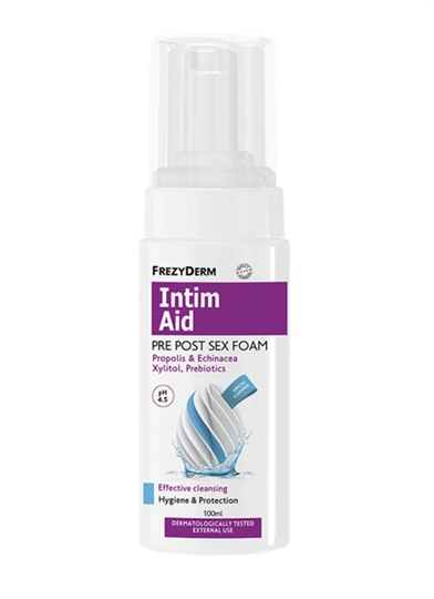 Picture of Frezyderm Intim Aid Pre Post Sex Foam ph 4.5, 100ml