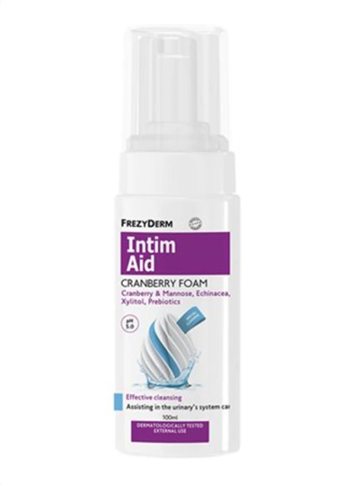 Picture of Frezyderm Intim Aid Cranberry Foam 100ml