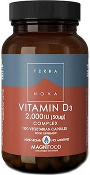 Picture of TERRANOVA Vitamin D3 2000 iu Complex 100CAPS