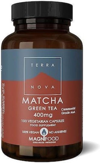 Picture of TERRANOVA Matcha Green Tea  400mg (organic-Ceremonial Grade AAA) 100CAPS