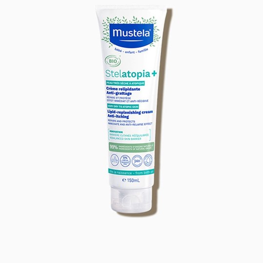 Picture of Mustela Stelatopia+ Κρέμα Αναπλήρωσης Λιπιδίων για Πρόσωπο & Σώμα 150ml