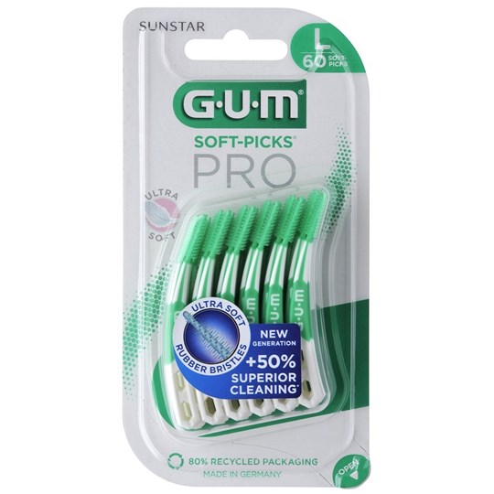 Picture of GUM 690 SOFT-PICKS PRO LARGE x 30 τεμ. - ΝΕΟ