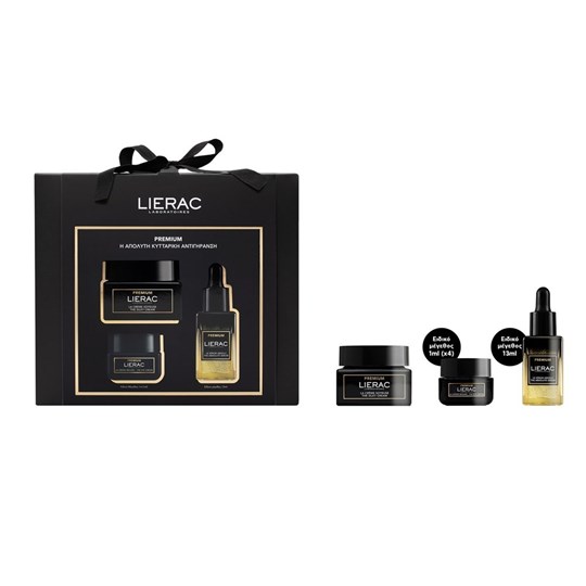 Picture of LIERAC SET PREMIUM ΚΡΕΜΑ SOYEUSE+ PREMIUM ΟΡΟΣ 13ml + ΚΡΕΜΑ ΜΑΤΙΩΝ 4ml