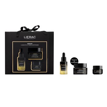 Picture of LIERAC SET PREMIUM ΟΡΟΣ 30ml + PREMIUM ΚΡΕΜΑ SOYEUSE ΑΝΤΑΛΛΑΚΤΙΚΟ 50ml + ΚΡΕΜΑ ΜΑΤΙΩΝ 20ml