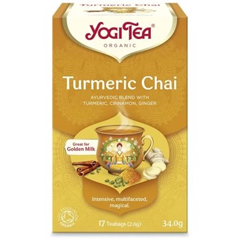 Picture of BIO ΥΟGI TEA TURMERIC 34GR BIO