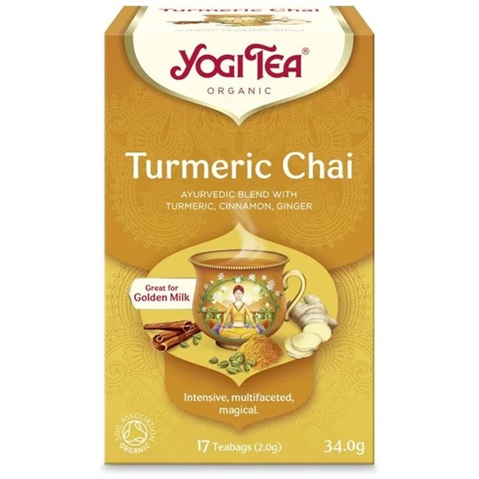 Picture of BIO ΥΟGI TEA TURMERIC 34GR BIO