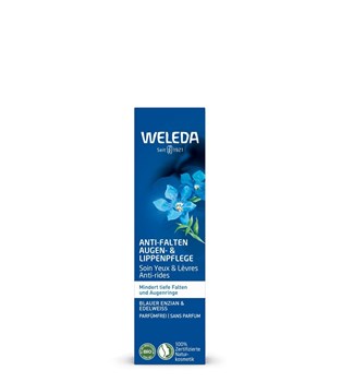 Picture of Weleda Blue Gentian & Edelweiss Ενυδατική & Αντιγηραντική Κρέμα Ματιών & Χειλιών με Κολλαγόνο 10ml