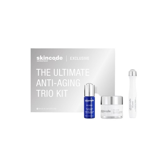 Picture of Skincode Exclusive Ultimate Anti-aging Σετ Περιποίησης για Αντιγήρανση & Ενυδάτωση 3τμχ