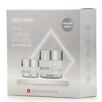 Picture of Skincode Gift Pack Cellular Anti Aging Face & Eye Cream 50ml & Wrinkle Eye Contour Cream 15ml