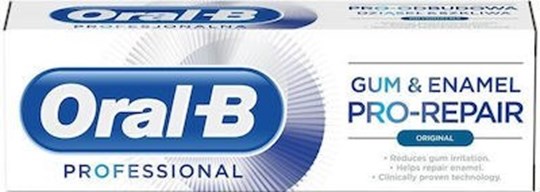 Picture of Oral-B Professional Gum & Enamel Pro-Repair Original μειώνει τους Ερεθισμούς στα Ούλα 75ml