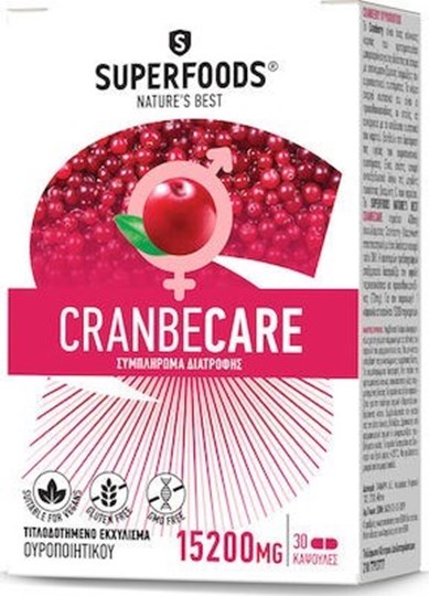 Picture of SUPERFOODS CRANBECARE 30CAPS