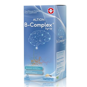 Picture of Altion B-Complex  Σιρόπι με γεύση Βανίλια 150ml